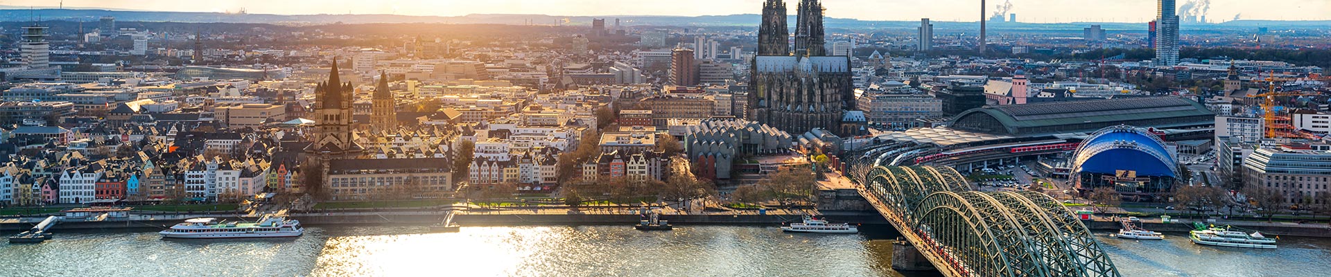 Koeln Panorama Blick