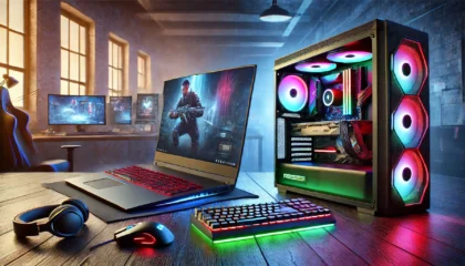 Gaming-Laptops vs. Gaming-PCs: Was lohnt sich 2024?