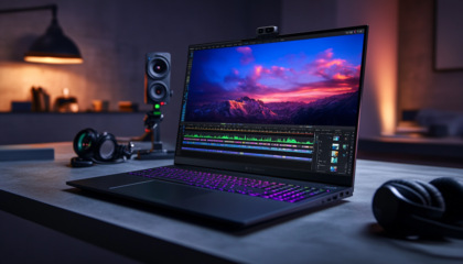 Die besten Laptops für Filmbearbeitung mieten – Leistungsstarke Hardware für kreative Profis