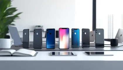 iPhone X variants at a glance - Which version is worth renting for your company