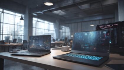 Gaming-Laptops vs. Gaming-PCs 2025: Welche Lösung eignet sich besser zur Miete für Ihr Unternehmen?