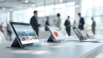 Produktvideos und Umfragen auf iPads – Präsentationslösungen zur Miete