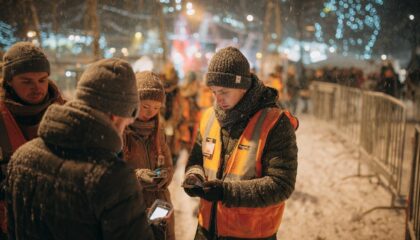 So unterstützen Miet-Smartphones den schnellen Einlass bei Winterevents