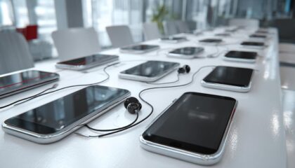 Professional Operational Tours: Rental Smartphones with Audio Setup