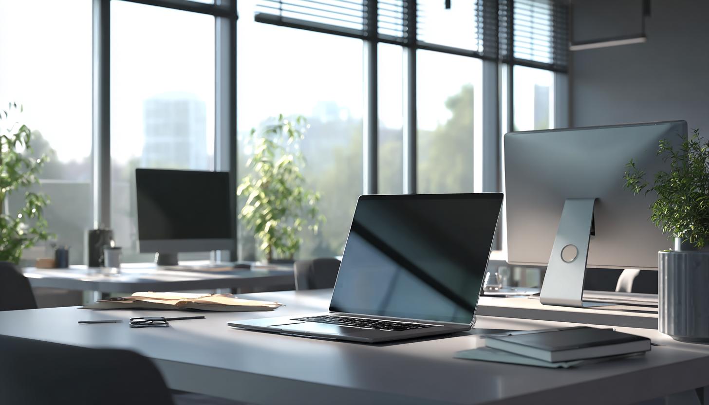 Laptop vs. All-in-One-PC mieten – welche Lösung passt ins moderne Büro?